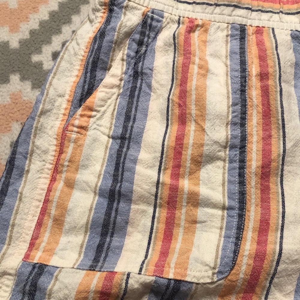 Gap Women's Multicolor Striped Drawstring Shorts … - image 6